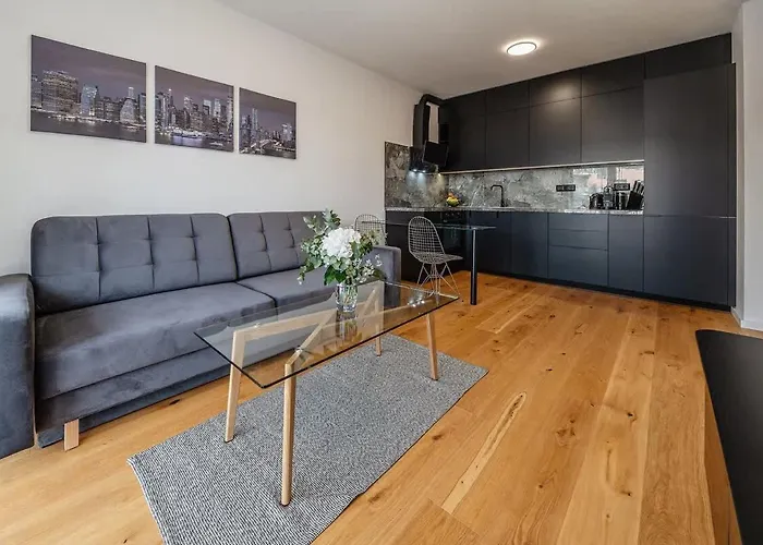 Zwirn Centre Apt, 2 Parking Space, Business&pleasure Lejlighed *